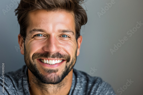 A man with a beard is smiling for the camera © MagnusCort
