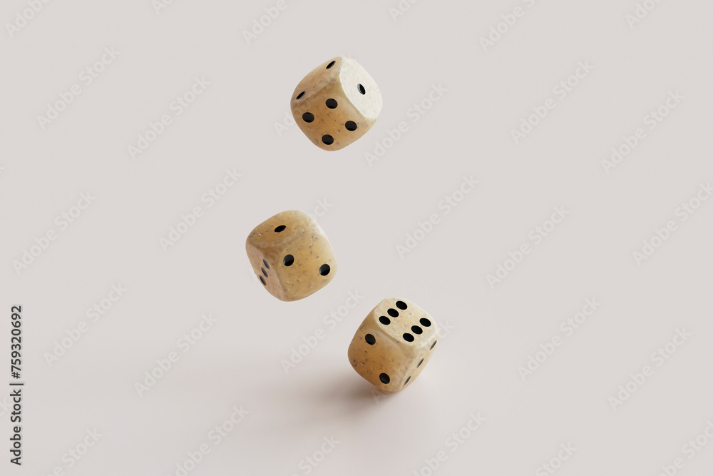 three yellow dices three yellow dices