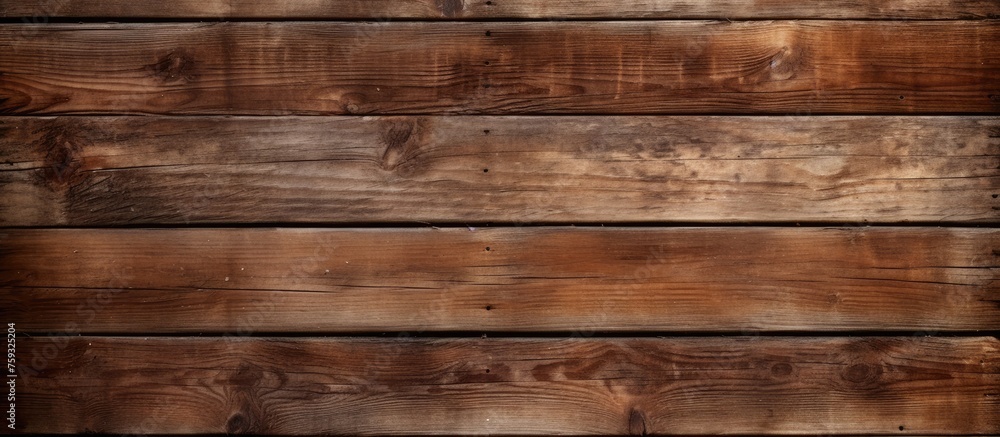Texture of old wooden planks in a brown hue. Texture of old wooden planks in a brown hue.