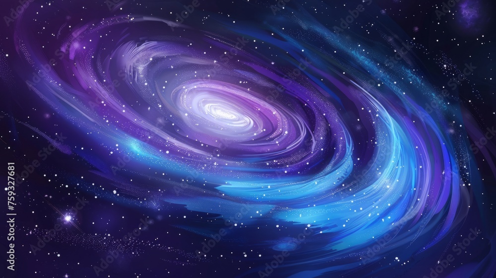 Obraz premium space background, realistic generative ai