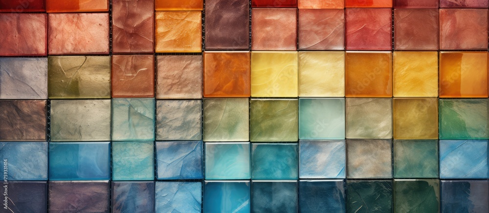 Colored Tile Sample