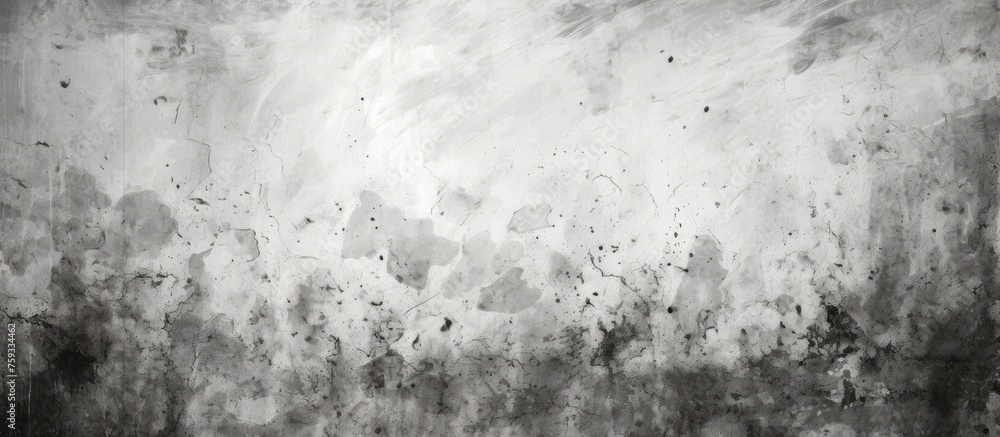 Obraz premium Abstract distressed monochrome backdrop