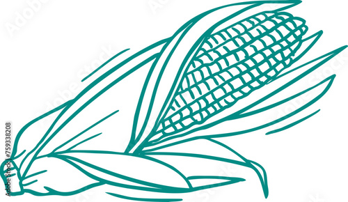 음식 재료 채소 과일 일러스트