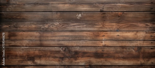 Aged wooden floorboards for textured background.