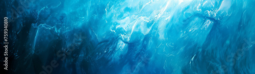 Blue Water Website Banner, Website Header