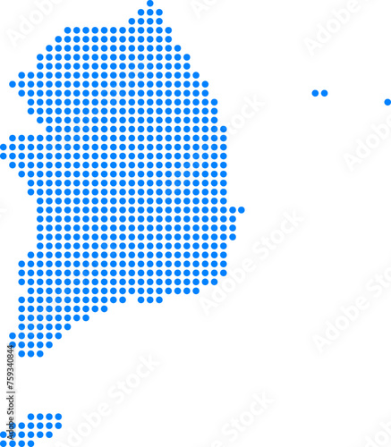 대한민국 한국 지도