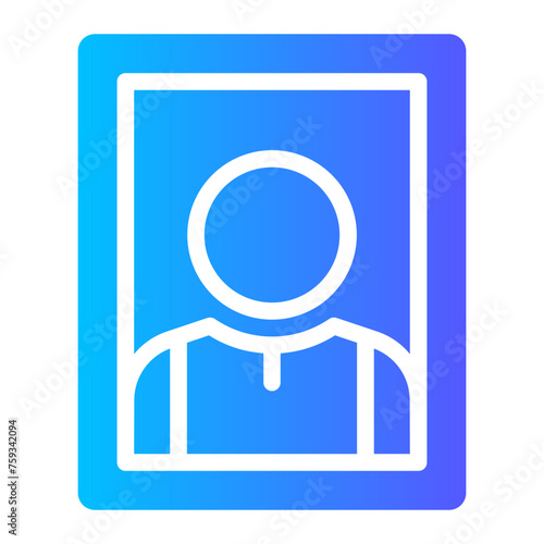 profile picture gradient icon