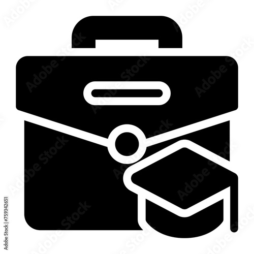 internship glyph icon