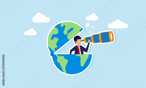 Exploring international business opportunities and investment in line with the global economic vision, seeking overseas business concepts