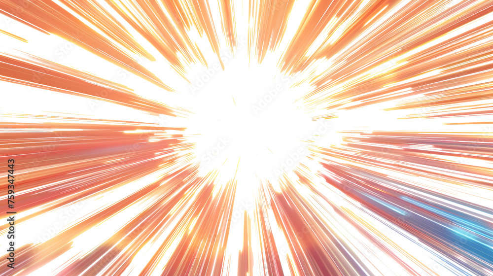 Fototapeta premium Abstract Speed Light Rays