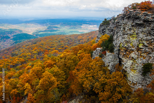 Beautiful autumn colors at Mount Magazine State Park. © Jeffrey