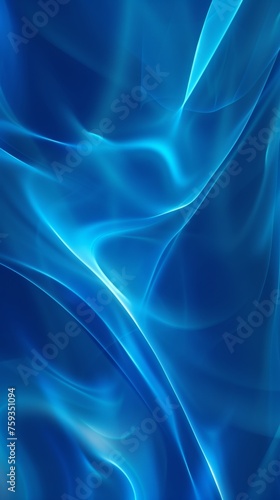 Abstract blue wave patterns