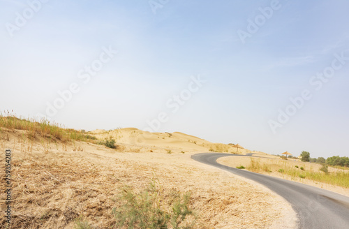 Luobu village in Yuli, Xinjiang, China