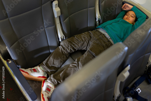 Sleeping on Airplane Seats