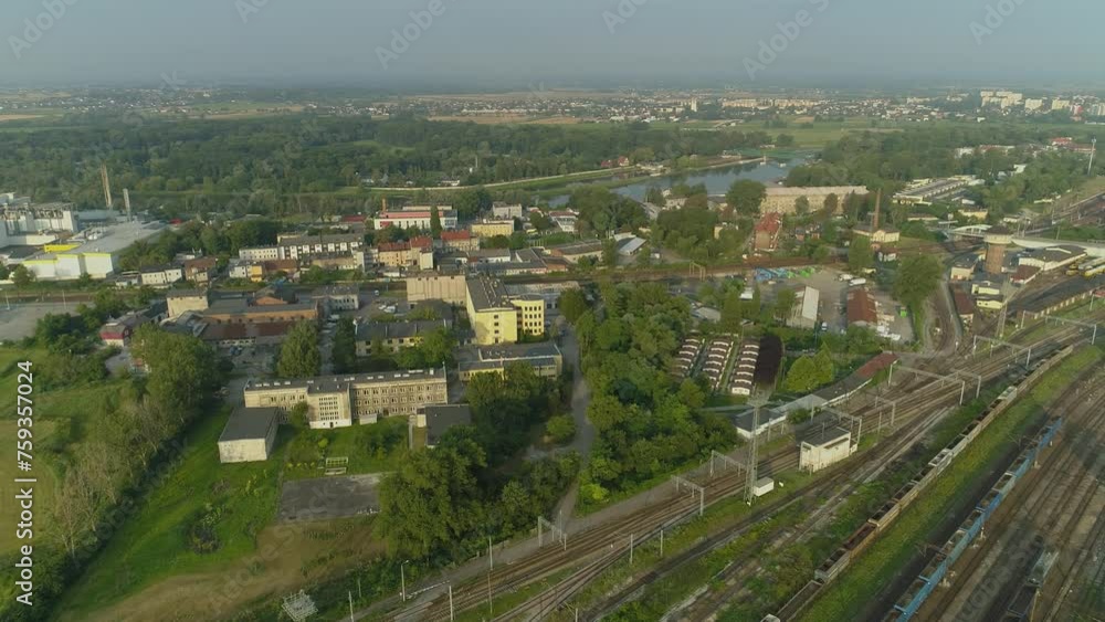 Beautiful Panorama Opole Aerial View Poland Beautiful Panorama Opole Aerial View Poland