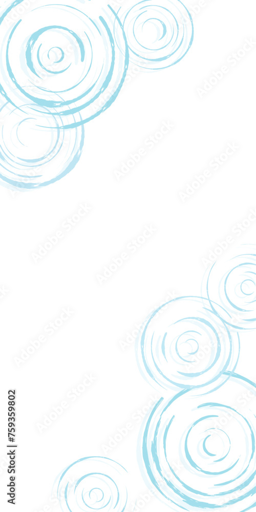 背景イラスト_波紋 背景イラスト_波紋