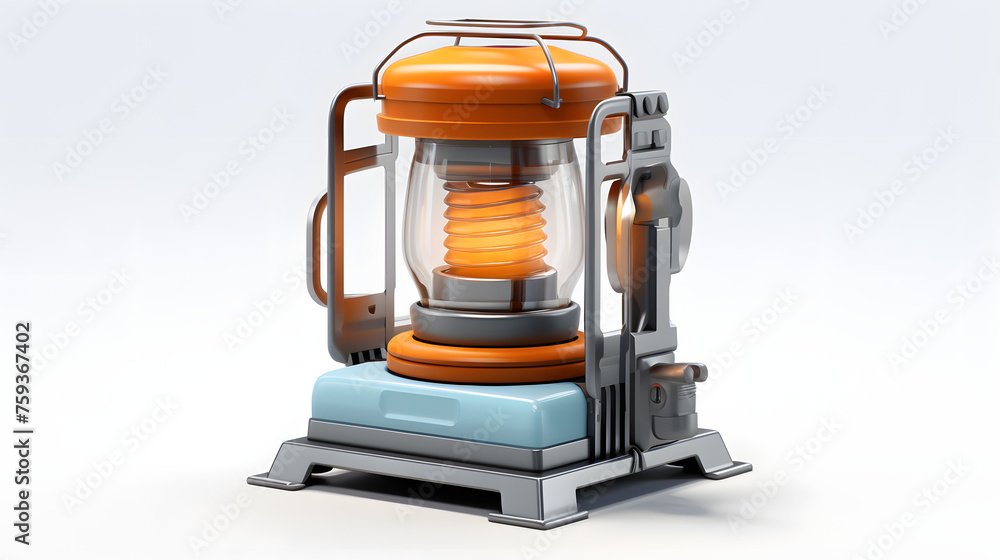 Camp Stove icon 3d Camp Stove icon 3d