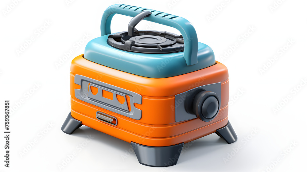 Camp Stove icon 3d Camp Stove icon 3d