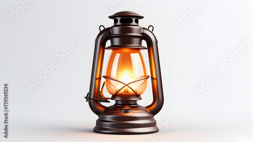 Lantern Icon camp 3d