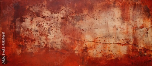 Red Rust Background Texture