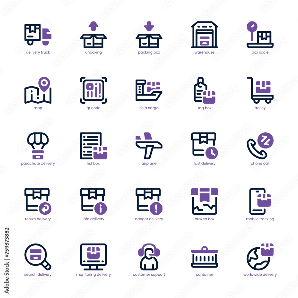 Delivery and Shipping icon pack for your website, mobile, presentation, and logo design. Delivery and Shipping icon dual tone design. Vector graphics illustration and editable stroke. Delivery and Shipping icon pack for your website, mobile, presentation, and logo design. Delivery and Shipping icon dual tone design. Vector graphics illustration and editable stroke.