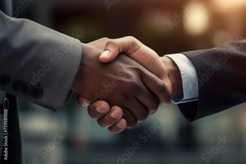 handshake between two professionals