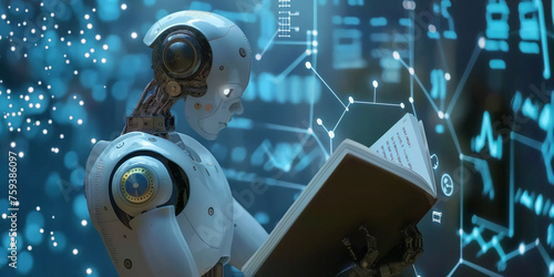 Read the book Hominoid Robots and Solving Mathematical Data Analysis on the concept of future mathematical artificial intelligence, data mining, and automation revolution. photo