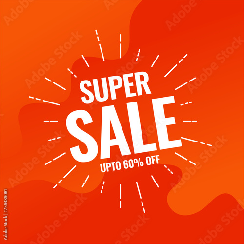 festive season super sale template purchase and save big