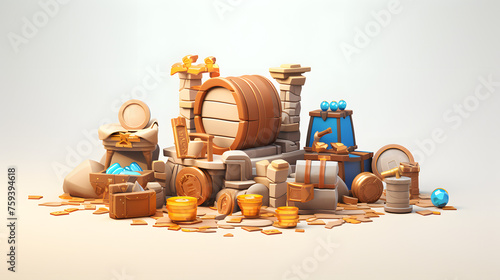 Crafting Icon Game 3d