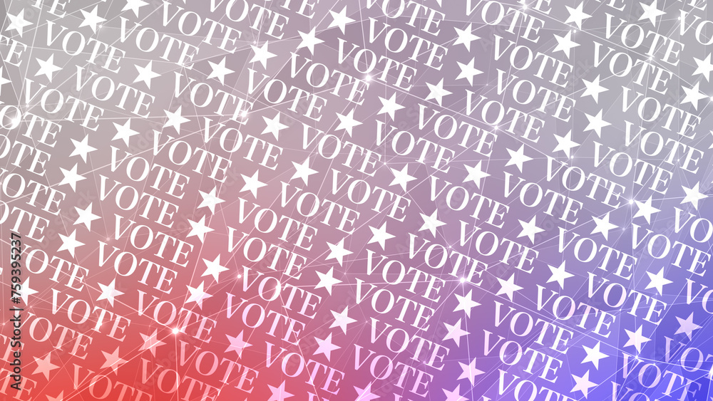 Election background vote text and connected lines in political presidential election campaign inspiration Election background vote text and connected lines in political presidential election campaign inspiration