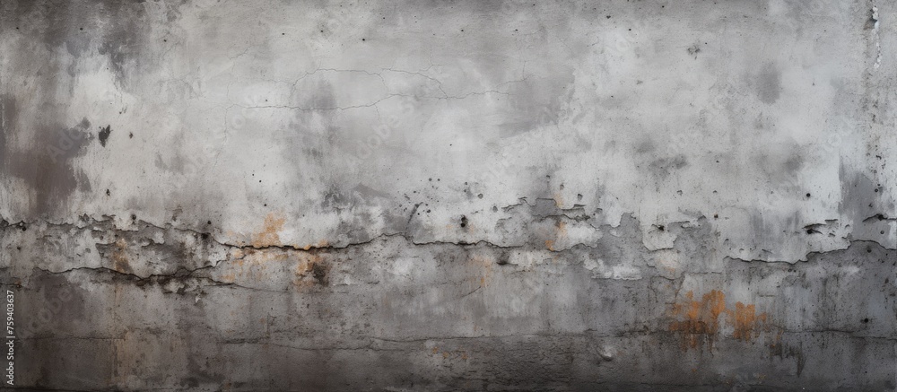 Aged concrete wall for texture background.