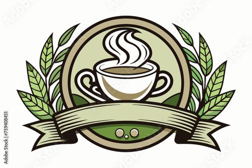 A steamy cup of coffee, the perfect pick-me-up for a morning.