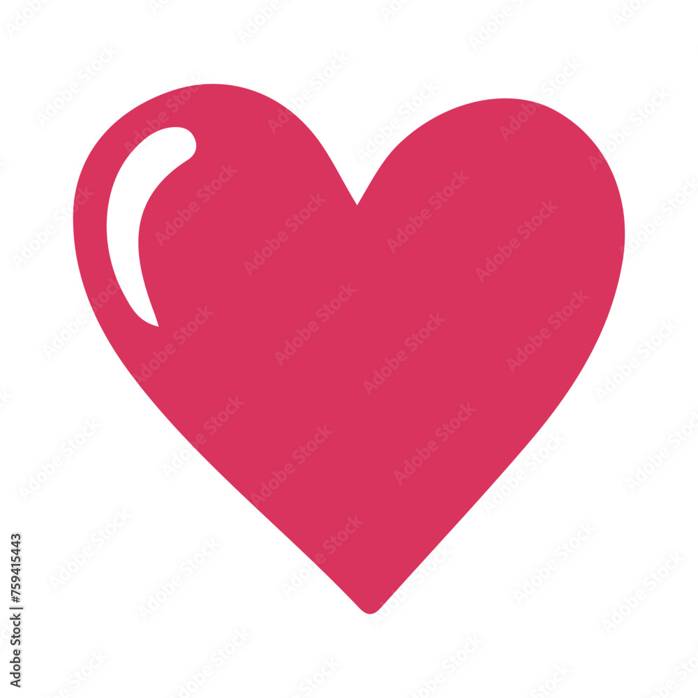 heart shape pink outline icon sign symbol of love element to decoration happy holiday vector illustration heart shape pink outline icon sign symbol of love element to decoration happy holiday vector illustration