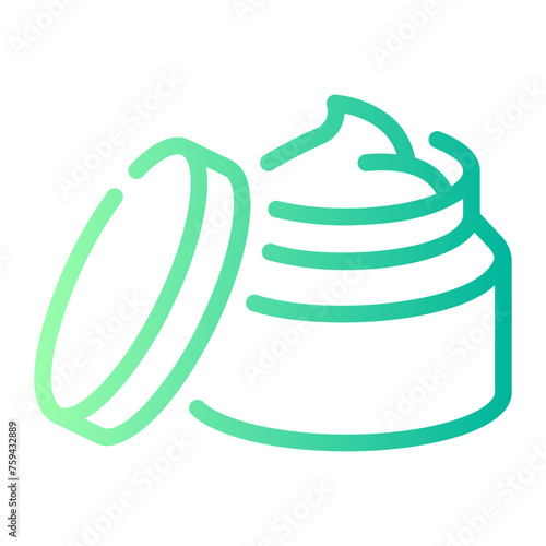 skincare Line Gradient Icon