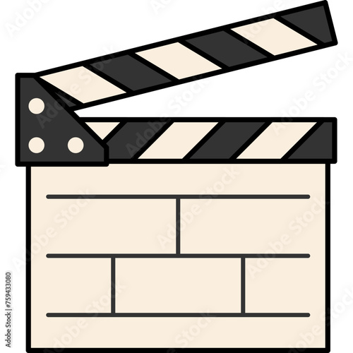 Movie Clapperboard Icon