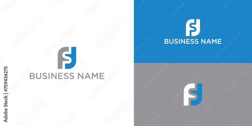 double F or F F letter vector logo double F or F F letter vector logo