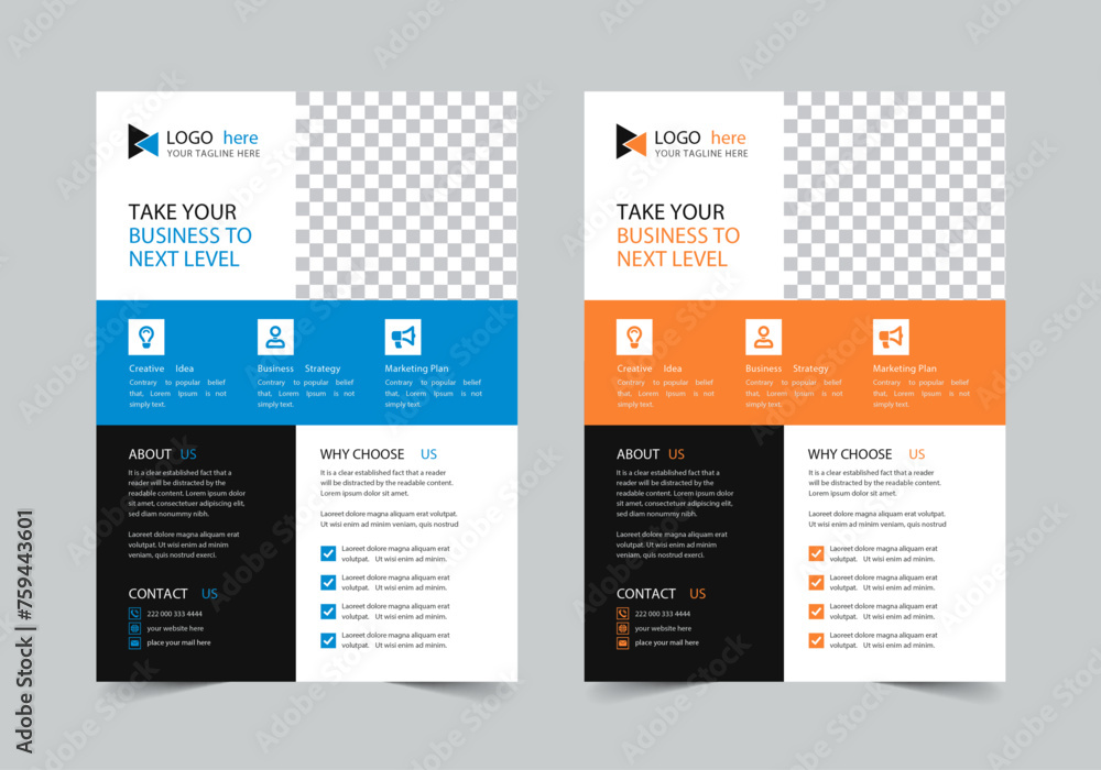 Business Flyer Template | A4 | Print Ready Business Flyer Template | A4 | Print Ready