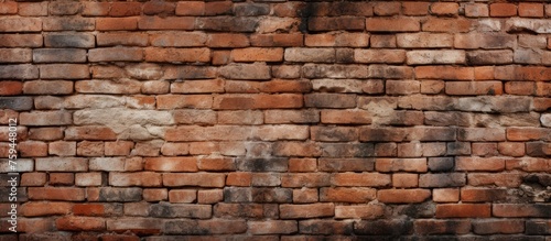 Background Texture of a Brick Wall