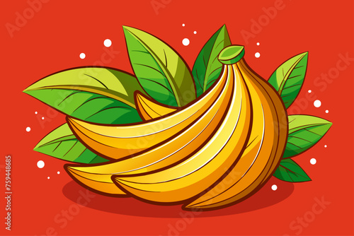 plantain fruit background