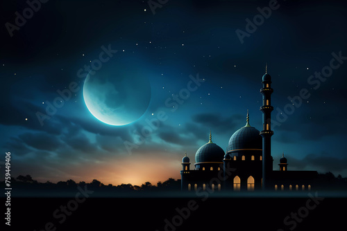The concept of Islam and Muslims, religion and culture, the month of Ramadan © memo