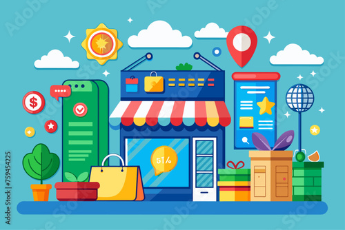 shopping template
