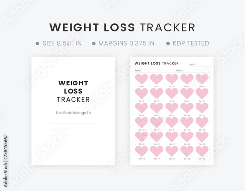 Best Weight Loss Tracker Printable Template. 30Day WeightLoss Tracker | Daily Love Weight Loss Chart