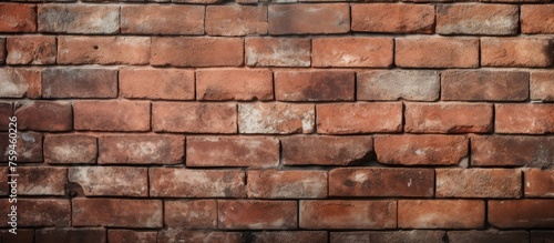 Red brick wall textures for background.
