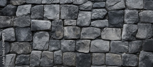 Texture of Grey Stone Flooring Material