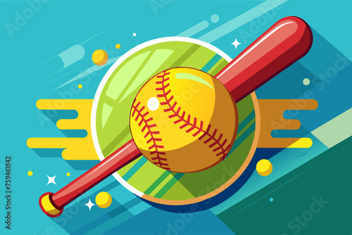 Softball game on a green field with players and spectators.