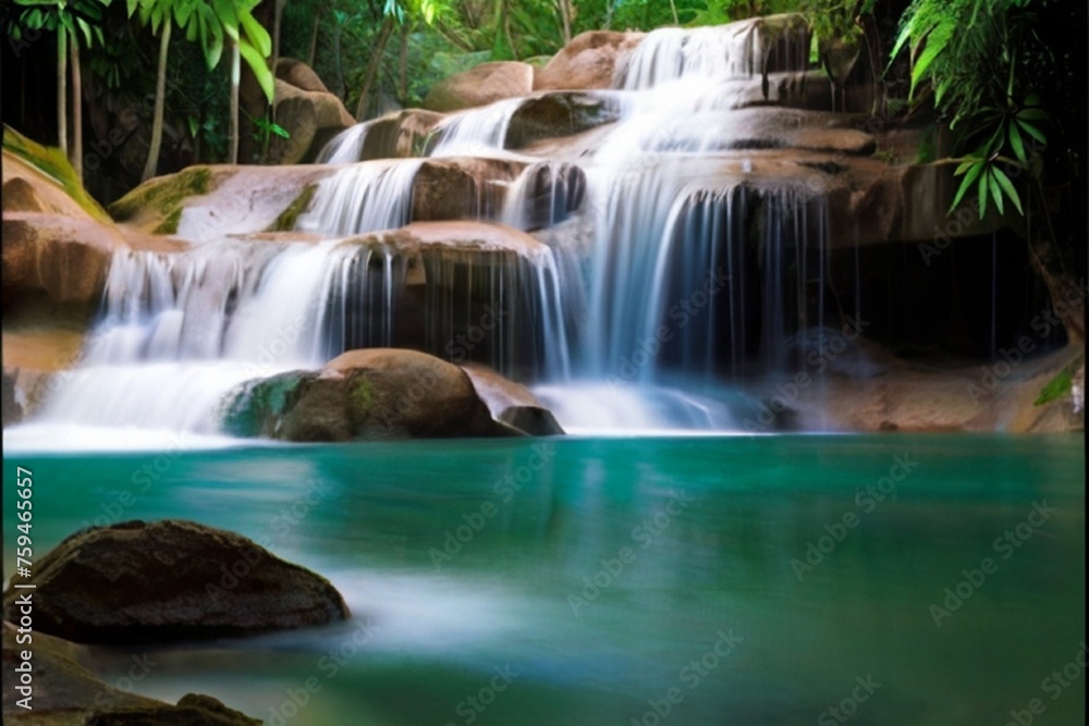 Obraz premium water fall