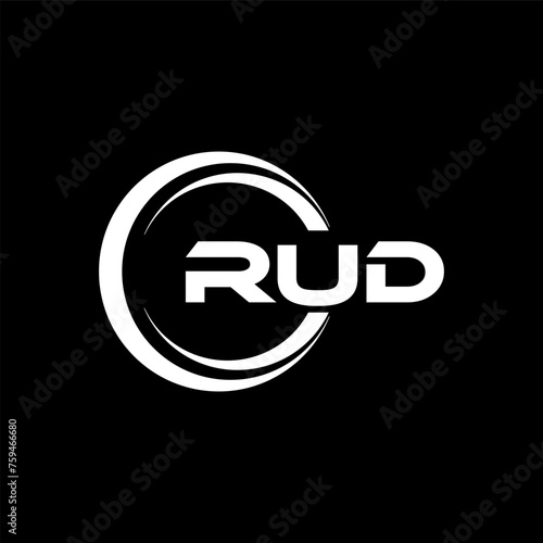RUD Logo Design, Inspiration for a Unique Identity. Modern Elegance and Creative Design. Watermark Your Success with the Striking this Logo. photo