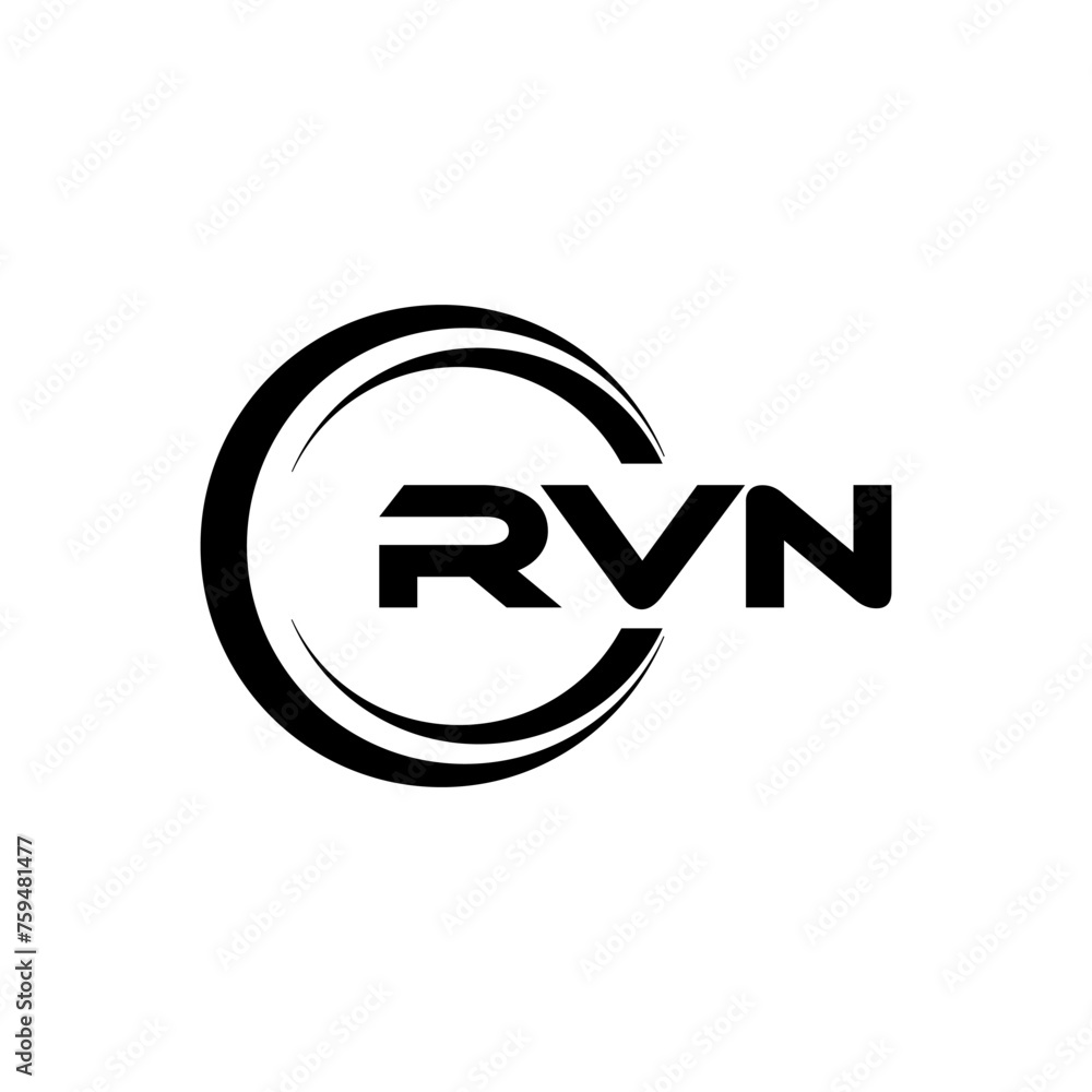 RVN letter logo design with white background in illustrator, cube logo, vector logo, modern alphabet font overlap style. calligraphy designs for logo, Poster, Invitation, etc. RVN letter logo design with white background in illustrator, cube logo, vector logo, modern alphabet font overlap style. calligraphy designs for logo, Poster, Invitation, etc.