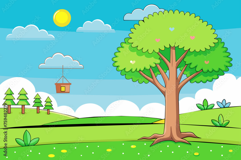 Obraz premium natures background is tree