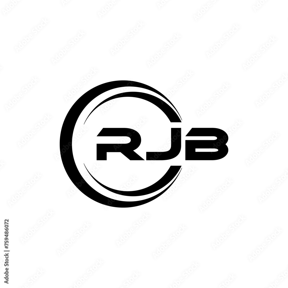 RJB letter logo design with white background in illustrator, cube logo, vector logo, modern alphabet font overlap style. calligraphy designs for logo, Poster, Invitation, etc. RJB letter logo design with white background in illustrator, cube logo, vector logo, modern alphabet font overlap style. calligraphy designs for logo, Poster, Invitation, etc.